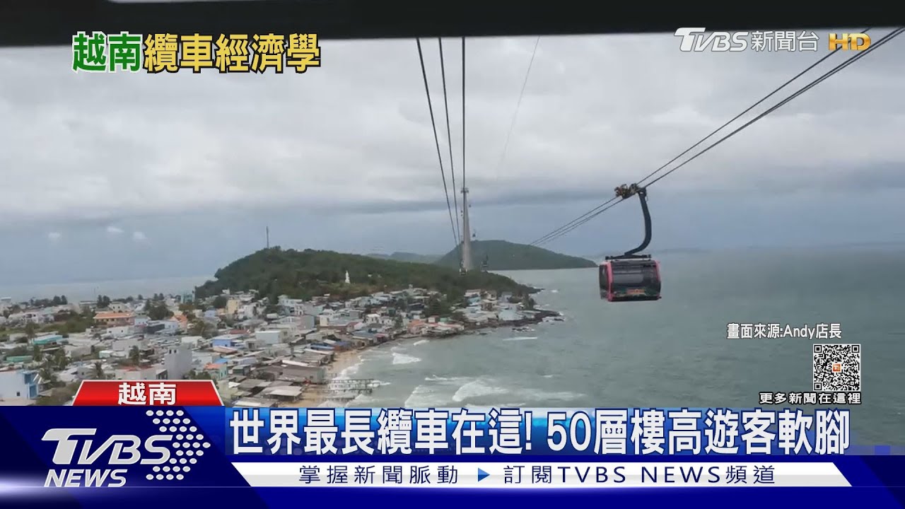 世界最長纜車在這!台灣觀光客貢獻度位居全球第三