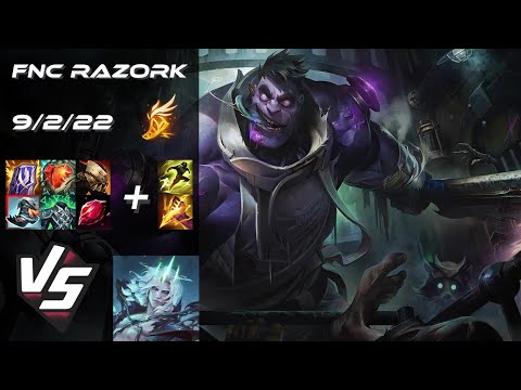 Fnatic Razork JUNGLE Dr. Mundo vs Viego - EU Challenger Patch 25.S1.8
