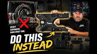 Before You Buy a Heavy Tire Carrier for Your Jeep Wrangler… Watch This