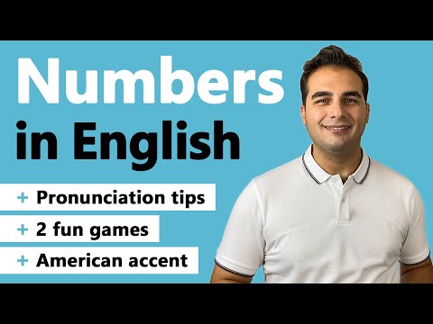 How to Say Numbers 1 - 20 in English | Learn English Numbers