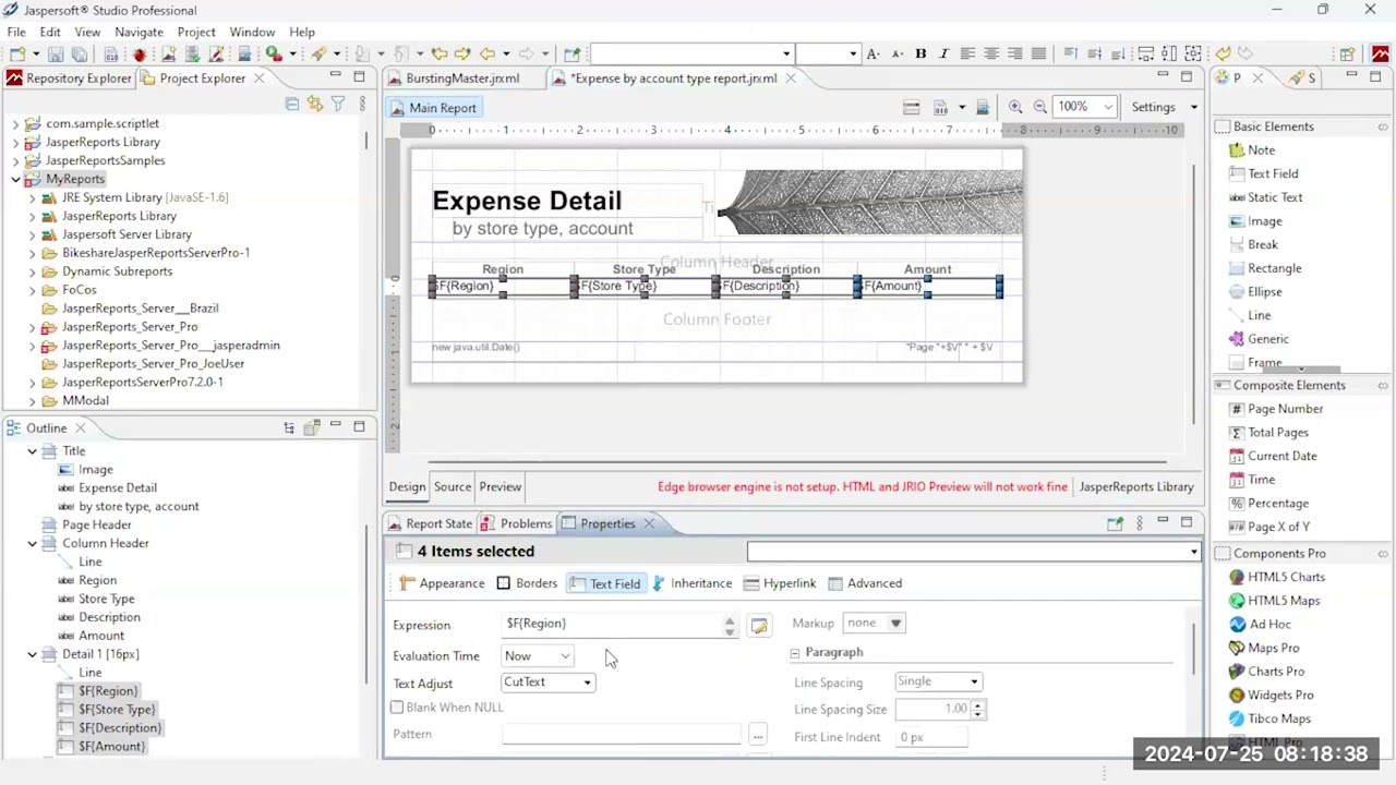 Getting Started: Creating a Report in Jaspersoft