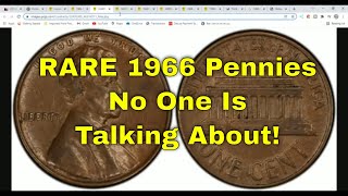 1966 Penny Has Doubled Die Obverse DDO And Reverse DDR Worth Hundreds