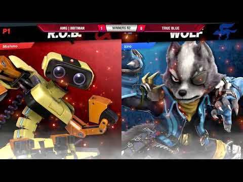 VS Weekly 12/20/18 - Winners R2 - AMG | 8BitMan (ROB) vs True Blue (Wolf) - SSBU