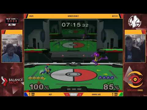 NGPU 53 SSBM - meep (Sheik) vs. Admiral Zhao (Samus) - Melee WR2