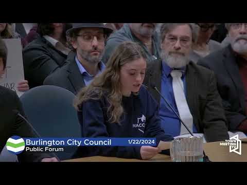 'Do Not Use Other Genocides to Describe This One': UVM Student Shocked at Own Verbal Slip