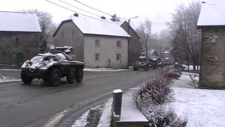 preview picture of video 'WWII Tanks & Vehicles near Bastogne'