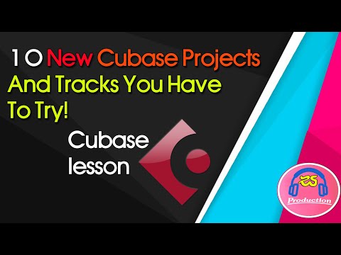 10 New Cubase Projects And Tracks You Have To Try! Cubase lesson