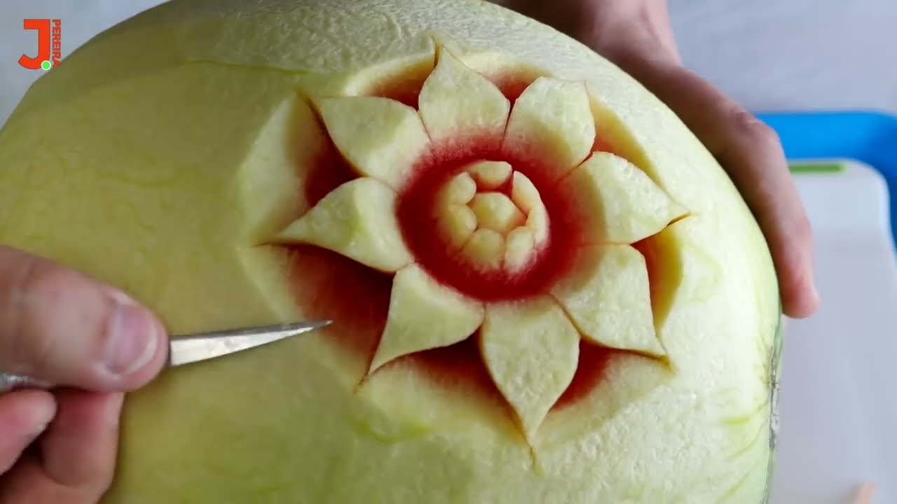 east watermelon carving to make at home for beginners by j. pereira art carving