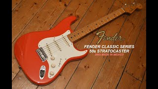 Video thumbnail for FENDER CLASSIC SERIES 50s STRATOCASTER by KRAZEEIZATION