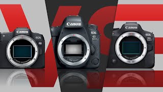 Video thumbnail for Canon EOS 6D Mark II vs EOS R8 vs EOS R6 Mark II by DSLR VS