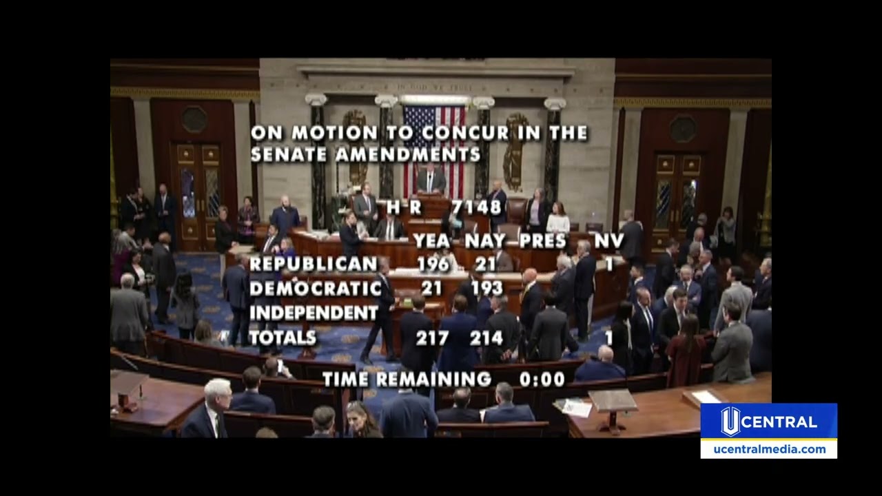 Government Shutdown Ended