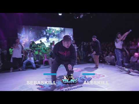 FDL JAM 4ta EDICION - HIP HOP DANCE 1 vs 1 TOP 4 SEBASKILL vs ALESKILL