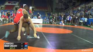 220 Champ. Round 2 - Henry Gregory (Maryland) vs. G Angelo Hancock (Colorado)