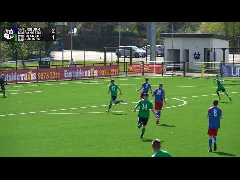 Lisburn Rangers v Shankill Juniors - Under 16 First Division Cup Final - April 2022