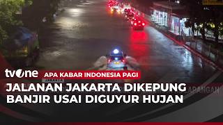 Download lagu Diguyur Hujan, Banjir Rendam Sejumlah Jalanan di Jakarta | AKIP mp3