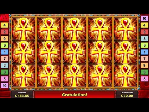 Novoline Online - Pharaohs Tomb - Freispiele auf 1.50 Euro Einsatz - Fettes Vollbild - Echtgeld