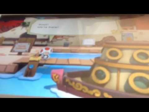 Paper Mario Color Splash - Part 1 - Intro and Port Prisma