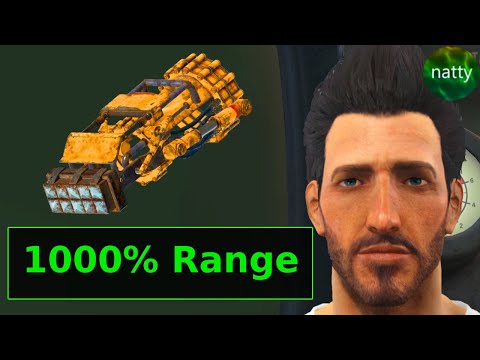 Fallout 4, but Weapon Mods are 1000% Stronger