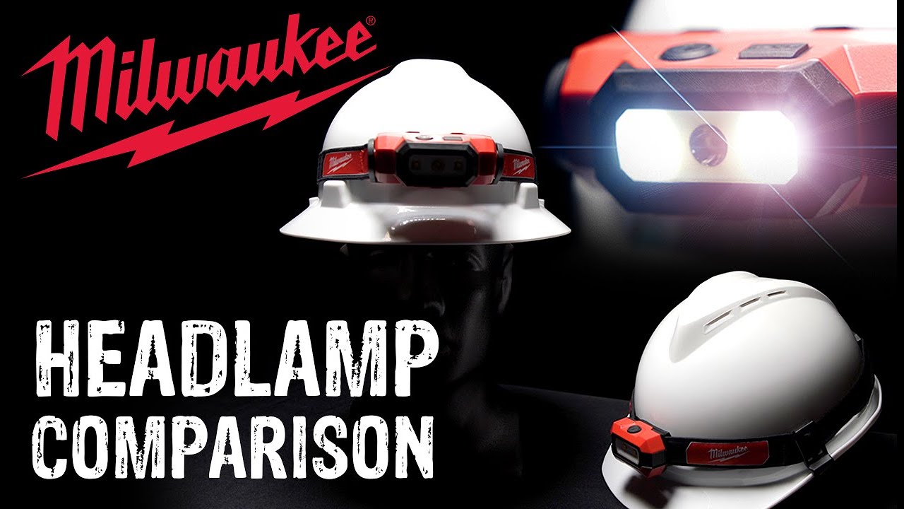 Milwaukee Headlamp Comparison