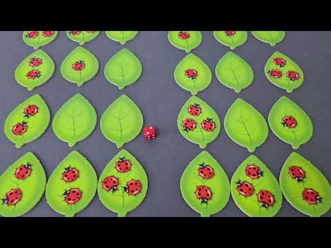 Мини-игра "Божьи коровки" Orchard Toys. The Game of Ladybirds Orchard Toys