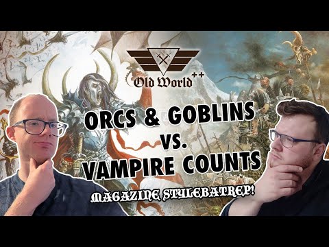 9 Fanatic Orcs & Goblins Vs Terrorgheist Vampire Counts | The Old World Battle Report