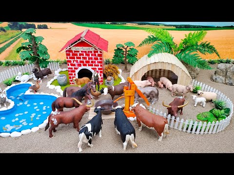 Top the most creative diy Cattle Farm Diorama and Barnyard Animal - House of Animal Farm