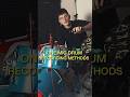 Ways to record a drum set with only 1 microphone #drums #drummer #drumming #drumrecording #musician