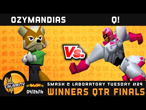 S@LT #29 | Ozymandias (Fox) vs Q! (Falcon) - Winners Qtr Finals  - SSB64