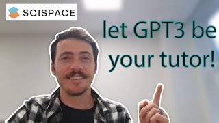 Could you use a GPT3 chatbot to help you read research papers?