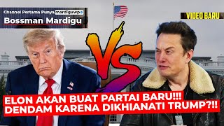 Download lagu FRIENDS BECOME ENEMIES!!! WILL ELON CREATE A NEW PARTY TO FIGHT TRUMP?!! - Mardigu Wowiek mp3