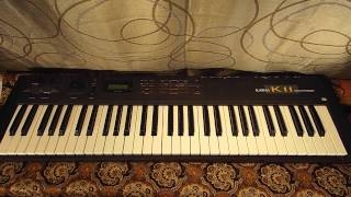 Video thumbnail for Kawai K11 Synthesizer Factory Demo Song by Sound Programming