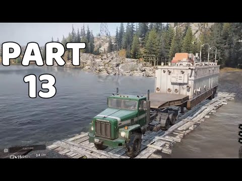 SnowRunner Gameplay - Part 13 Not A Drill [ 1440p 60FPS ]