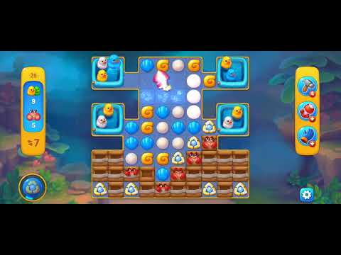 Fishdom Atlantis Cup Stage 28 (with ingame lightning booster) @choraelmin