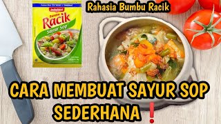 Download lagu Cara Masak Sayur Sop Pakai Bumbu Racik - Mudah dan Praktis❗ mp3