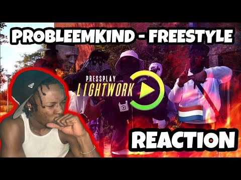 AMERICAN REACTS TO DUTCH DRILL RAP! Probleemkind - Lightwork Freestyle Pressplay