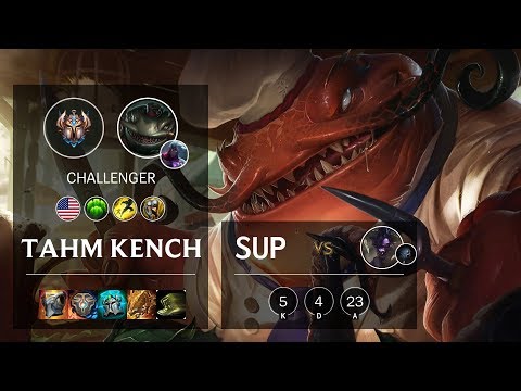 Tahm Kench Support vs Alistar - NA Challenger Patch 10.12
