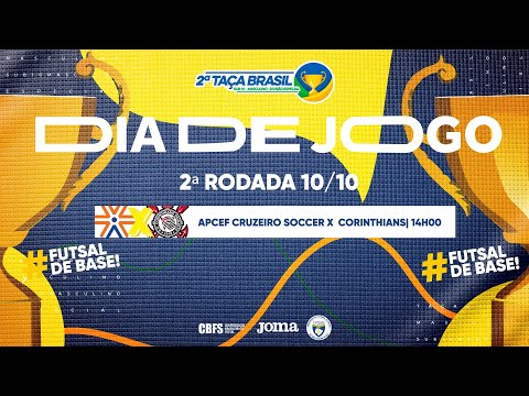 Taça Brasil Sub10 Masc. Divisão Especial | APCEF Cruzeiro Soccer x Corinthians | 2ª Rodada | Ao Vivo
