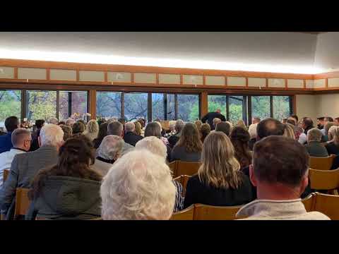 Funeral Ceremony of Mary Lee Wiens at the Dyck Arboretum - November 4th, 2022