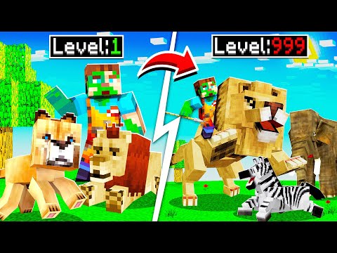 BeckBroPlays - LIFE OF PET ANIMALS in MINECRAFT! (Safari)