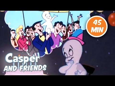 Casper’s Surprise Birthday Party | Casper the Friendly Ghost | Compilation | Cartoons for Kids