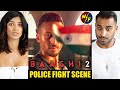 BAAGHI 2 | Police Station Fight Scene REACTION!! | Tiger Shroff, Disha Patani