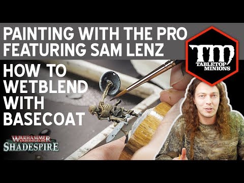How to Wetblend With Your Basecoat - Painting With the Pro