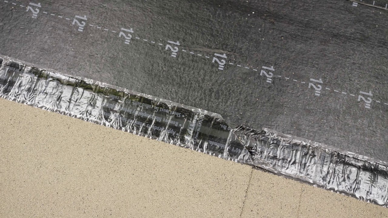 Low-Slope Roof Self-Adhered Cap Sheet Installation