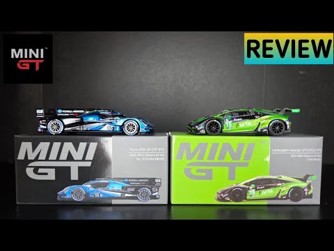 Feature Image thumbnail for the video blog Mini GT - Lamborghini Huracan GT3 EVO2 & Acura ARX-06 GTP 2024 IMSA Daytona - REVIEW by  booster_diecast