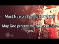 Mast Nazron Se Lyrics With English Translation Rochak K ft Jubin N, Nikita D | Manoj M |