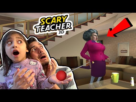 DELİ ÖĞRETMEN İLE TANIŞIYORUZ!! 😱 - Scary Teacher 3D@ElifAselTV01