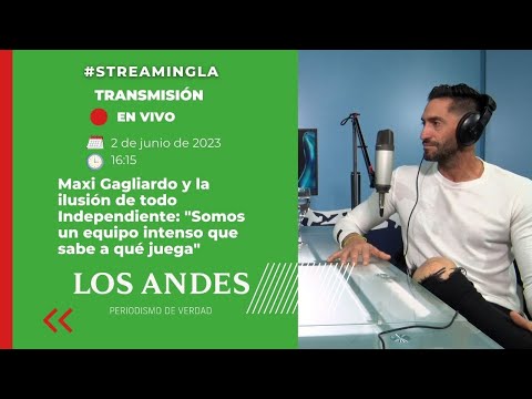 Maxi Gagliardo and the excitement of all of Independiente: "We're an intense team that knows what...