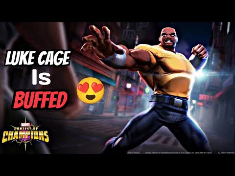 Luke Cage got the solid buff |Damage Testing| - Marvel Contest of Champions