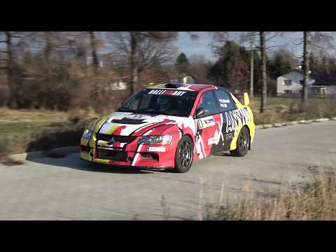 Ulanowski Jakub / Bąk Damian - Mitsubishi Lancer EVO - sKJS 31 Rajd Podkarpacki Krosno 01-12-2019