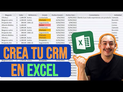 , title : 'Como crear un CRM en Excel'